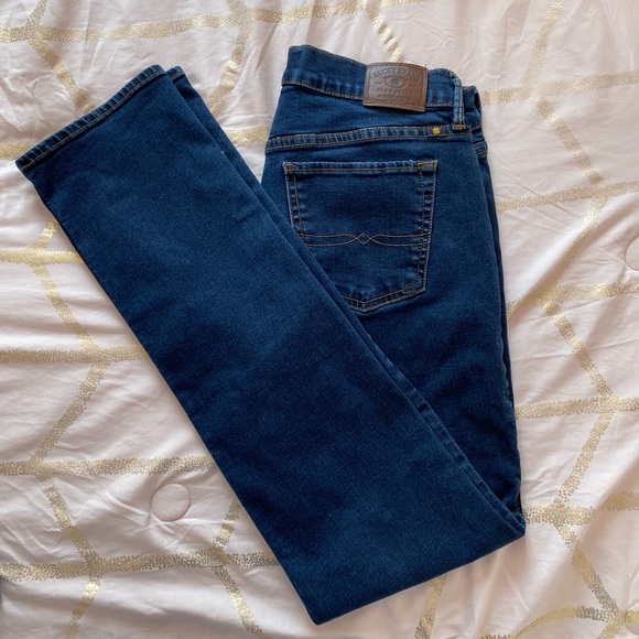 🍀LUCKY BRAND 🍀Blue jeans America . Size 4/27 Regular. - Picture 1 of 13
